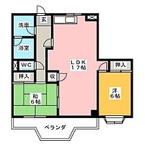 ブルーベル  ｜ 愛知県一宮市奥町字神田（賃貸マンション2LDK・3階・66.50㎡） その2