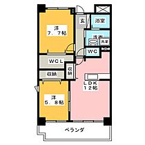 ザ・ウィングＳ  ｜ 愛知県一宮市小信中島字西五反田（賃貸マンション2LDK・1階・60.90㎡） その2