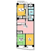 マイハイム新生  ｜ 愛知県一宮市新生１丁目（賃貸マンション3LDK・6階・71.50㎡） その2