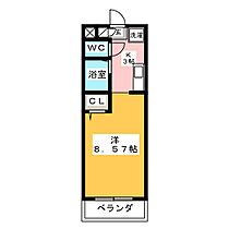 マンション日吉昭和  ｜ 愛知県一宮市昭和１丁目（賃貸マンション1K・1階・24.90㎡） その2