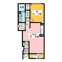 サクセス　OneB  ｜ 愛知県一宮市今伊勢町宮後字宮代（賃貸アパート1LDK・1階・43.61㎡） その2