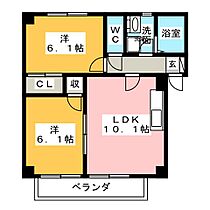 アドラブール  ｜ 愛知県一宮市大和町毛受字西屋敷（賃貸アパート2LDK・1階・50.34㎡） その2