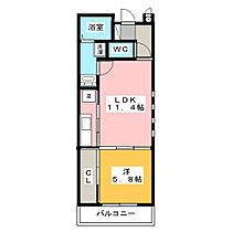 HAPPY　MOMENT  ｜ 愛知県一宮市開明字大橋北（賃貸マンション1LDK・1階・43.05㎡） その2