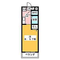 マンション日吉昭和  ｜ 愛知県一宮市昭和１丁目（賃貸マンション1K・2階・24.90㎡） その2