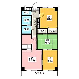 セントレア今伊勢 3LDKの間取図画像