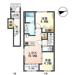 光明寺字山屋敷新築アパート