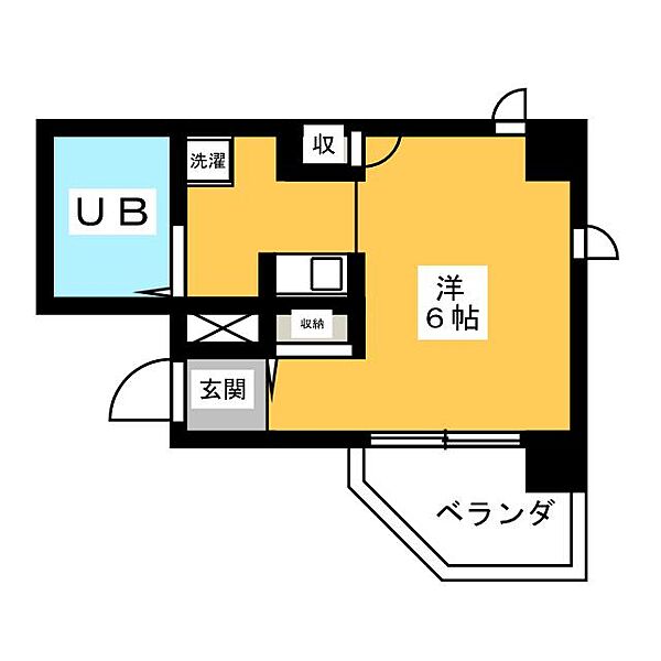 パサージュ豊橋 ｜愛知県豊橋市八町通５丁目(賃貸マンション1R・5階・21.00㎡)の写真 その2