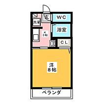 サウスサイドフジ  ｜ 愛知県豊橋市西口町字西ノ口（賃貸マンション1K・2階・23.76㎡） その2