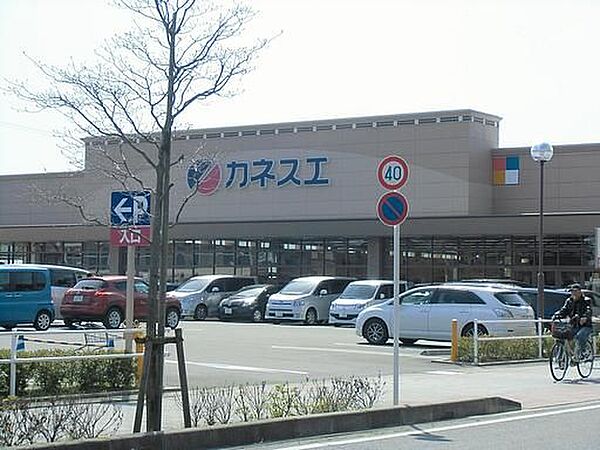 画像24:スーパー「カネスエまで730m」