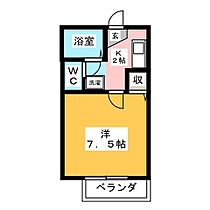 ラシーヌ美津乃  ｜ 愛知県一宮市妙興寺１丁目（賃貸アパート1K・2階・27.20㎡） その2