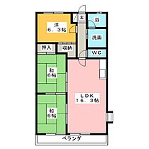 コーポモリタIII  ｜ 愛知県一宮市猿海道１丁目（賃貸マンション3LDK・6階・72.58㎡） その2