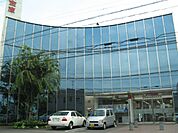 銀行「尾西信用金庫　末広支店まで1200m」