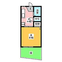 絵馬DOME　（絵馬ドーム）  ｜ 愛知県岡崎市六名３丁目（賃貸アパート1K・1階・25.00㎡） その2