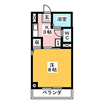 シャトル池端  ｜ 愛知県額田郡幸田町大字菱池字池端（賃貸アパート1K・2階・23.19㎡） その2