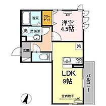 メルベーユ  ｜ 愛知県岡崎市羽根町字鰻池（賃貸アパート1LDK・3階・35.41㎡） その2