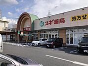 ドラッグストア 「スギ薬局まで1500m」