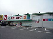 ドラッグストア 「スギドラックまで580m」