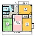 ヒルズ宇頭4階6.2万円