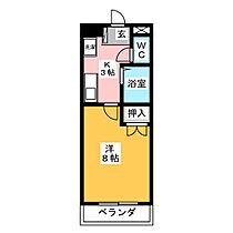 サンリバティー  ｜ 愛知県豊橋市花田町字小松（賃貸マンション1K・1階・24.08㎡） その2