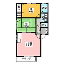 グリーンステージ東橋良 Ａ  ｜ 愛知県豊橋市東橋良町（賃貸アパート2LDK・1階・54.96㎡） その2