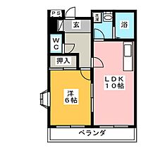 ドミールマキ  ｜ 愛知県豊橋市牟呂中村町（賃貸マンション1LDK・1階・38.83㎡） その2