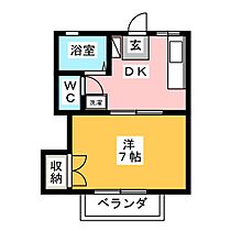 マイコーポ錦  ｜ 愛知県豊橋市錦町（賃貸アパート1DK・2階・22.35㎡） その2