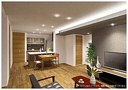 アルフラット　オリーブ 303 3階2LDKのリビング/ダイニング