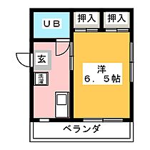 ブリュメール  ｜ 愛知県半田市栄町２丁目（賃貸アパート1K・1階・20.25㎡） その2