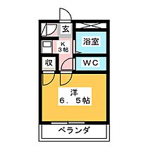 スペーシア追進　Ａ  ｜ 愛知県知多郡武豊町字浅水（賃貸マンション1K・2階・19.10㎡） その2