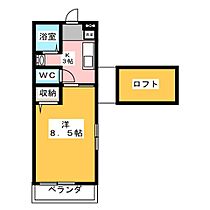 ウイング  ｜ 愛知県知多郡美浜町大字奥田字石亀（賃貸マンション1K・2階・26.93㎡） その2