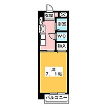 カーサエスペランサII  ｜ 愛知県半田市昭和町４丁目（賃貸マンション1K・4階・24.00㎡） その2