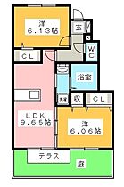 プランドールかがり  ｜ 愛知県知多郡武豊町字祠峯２丁目（賃貸アパート2LDK・1階・51.36㎡） その2