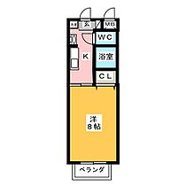 モーリスI石浜  ｜ 愛知県知多郡東浦町大字石浜字中子新田（賃貸アパート1K・2階・25.38㎡） その2