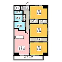 パークサイド雁宿2号館  ｜ 愛知県半田市雁宿町３丁目（賃貸マンション3LDK・3階・70.56㎡） その2