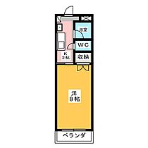 第2ハイツ竹長  ｜ 愛知県半田市星崎町３丁目（賃貸マンション1K・1階・26.10㎡） その2