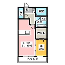 Cleyera青山  ｜ 愛知県半田市青山１丁目（賃貸アパート1LDK・1階・33.62㎡） その2