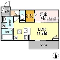 サンセール  ｜ 愛知県半田市岩滑東町３丁目（賃貸アパート1LDK・1階・40.37㎡） その2