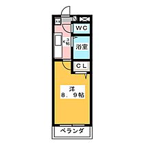 キャッスル八事  ｜ 愛知県春日井市八事町３丁目（賃貸マンション1K・1階・24.00㎡） その2