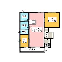 ＡＭＡＤＥＵＳ（アマデウス）  ｜ 愛知県春日井市大留町１丁目（賃貸アパート2LDK・1階・50.38㎡） その2