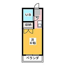 ポニーハウス不二  ｜ 愛知県春日井市不二ガ丘２丁目（賃貸アパート1K・2階・17.01㎡） その2