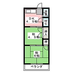 間取図画像 2DK