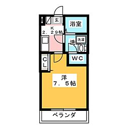 間取図画像 1K