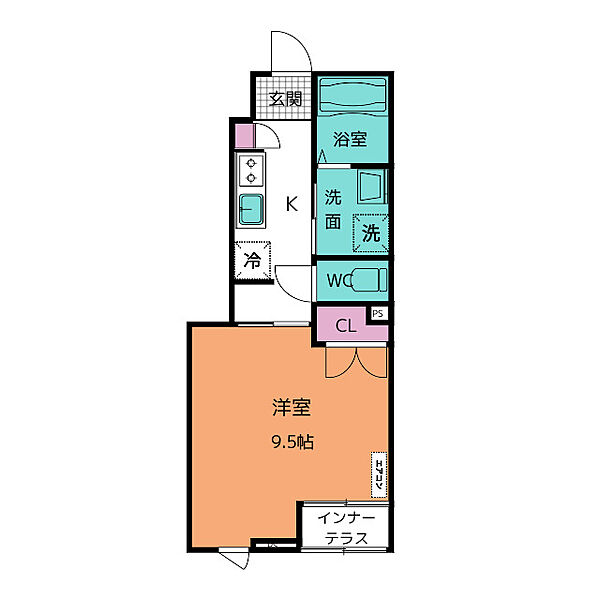 シトロン　セードル 106｜愛知県高浜市向山町６丁目(賃貸マンション1K・1階・33.56㎡)の写真 その2