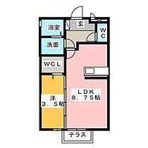 グランモア道上  ｜ 愛知県春日井市町田町１丁目（賃貸アパート1LDK・1階・33.62㎡） その2