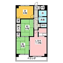 エクセル上八田  ｜ 愛知県春日井市八田町６丁目（賃貸マンション3LDK・3階・67.79㎡） その2