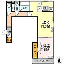 仮）Ｄ－ｒｏｏｍ柏原町一丁目 101 ｜ 愛知県春日井市柏原町１丁目114-1（賃貸アパート1LDK・1階・49.73㎡） その2