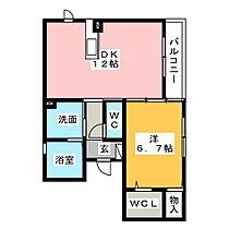 セゾン　ソレイユ  ｜ 愛知県春日井市小野町５丁目（賃貸アパート1LDK・3階・47.27㎡） その2