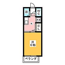 エトワール勝川  ｜ 愛知県春日井市勝川町４丁目（賃貸アパート1K・2階・20.69㎡） その2