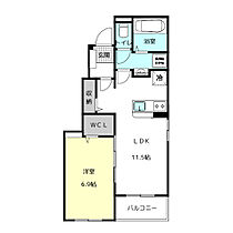 ジュネスII 101 ｜ 愛知県津島市愛宕町６丁目120-1（賃貸アパート1LDK・1階・44.20㎡） その2