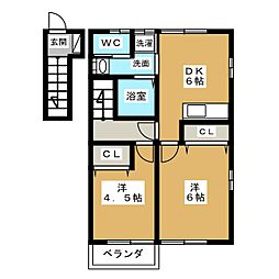 🉐敷金礼金0円！🉐グリーンヴィレッジ宝町 Ｂ